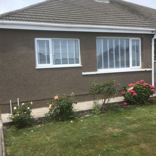 example of WPPlastering's work with weather resisitant plaster and render